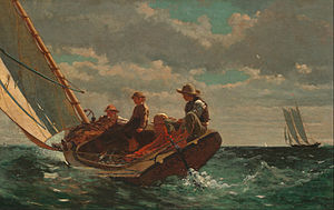 BREEZING UP | WINSLOW HOMER