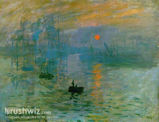 IMPRESSION, SUNRISE | CLAUDE MONET