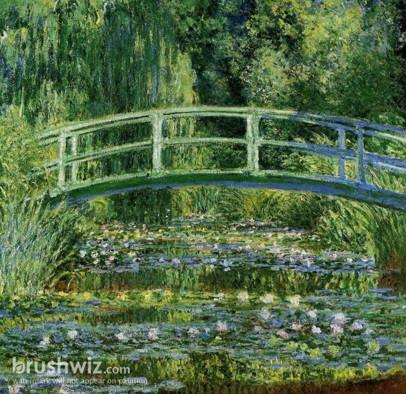 THE JAPANESE BRIDGE | CLAUDE MONET